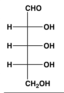 <p>What Carbohydrate is this, and what is its abbreviation? </p>