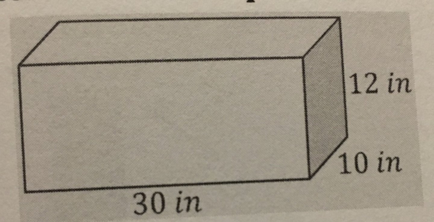 <p>A. 3600 cubic inches</p>