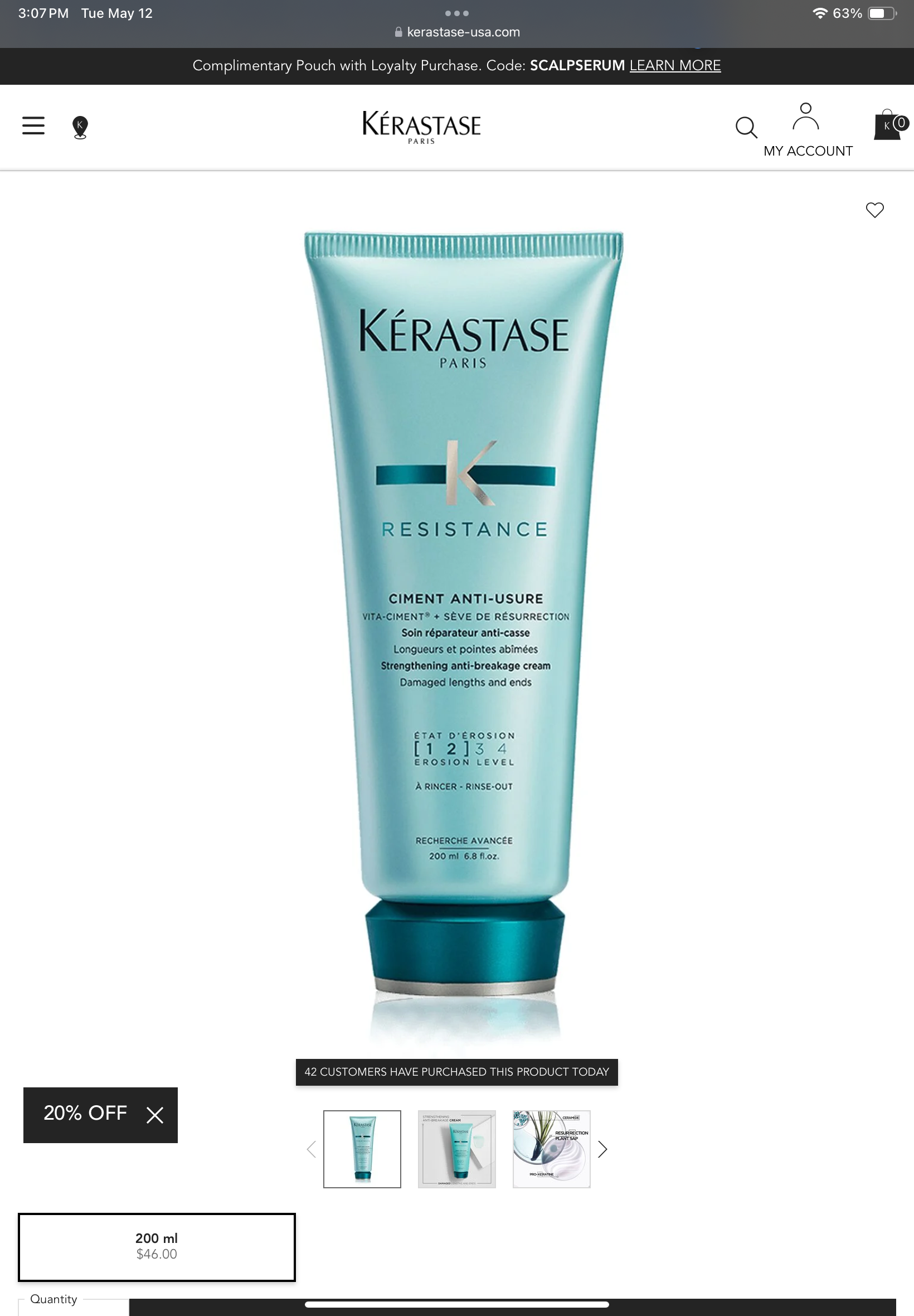 <p>RÉSISTANCE CIMENT ANTI-USURE CONDITIONER</p>