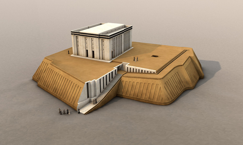 <p>An architectural work from Sumer (Ancient West Asia), dated to 3500–3000 BCE.</p>