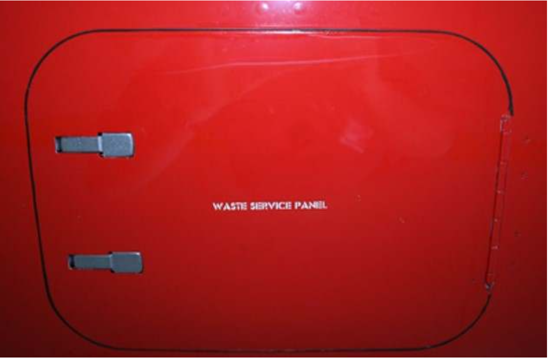 <p>How are access panels identified?</p>