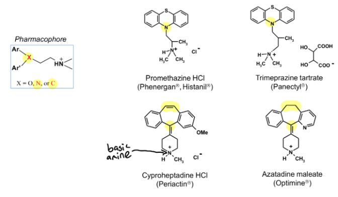 <p><span style="background-color: transparent;"><strong>Tricyclics</strong> → ______ </span></p>