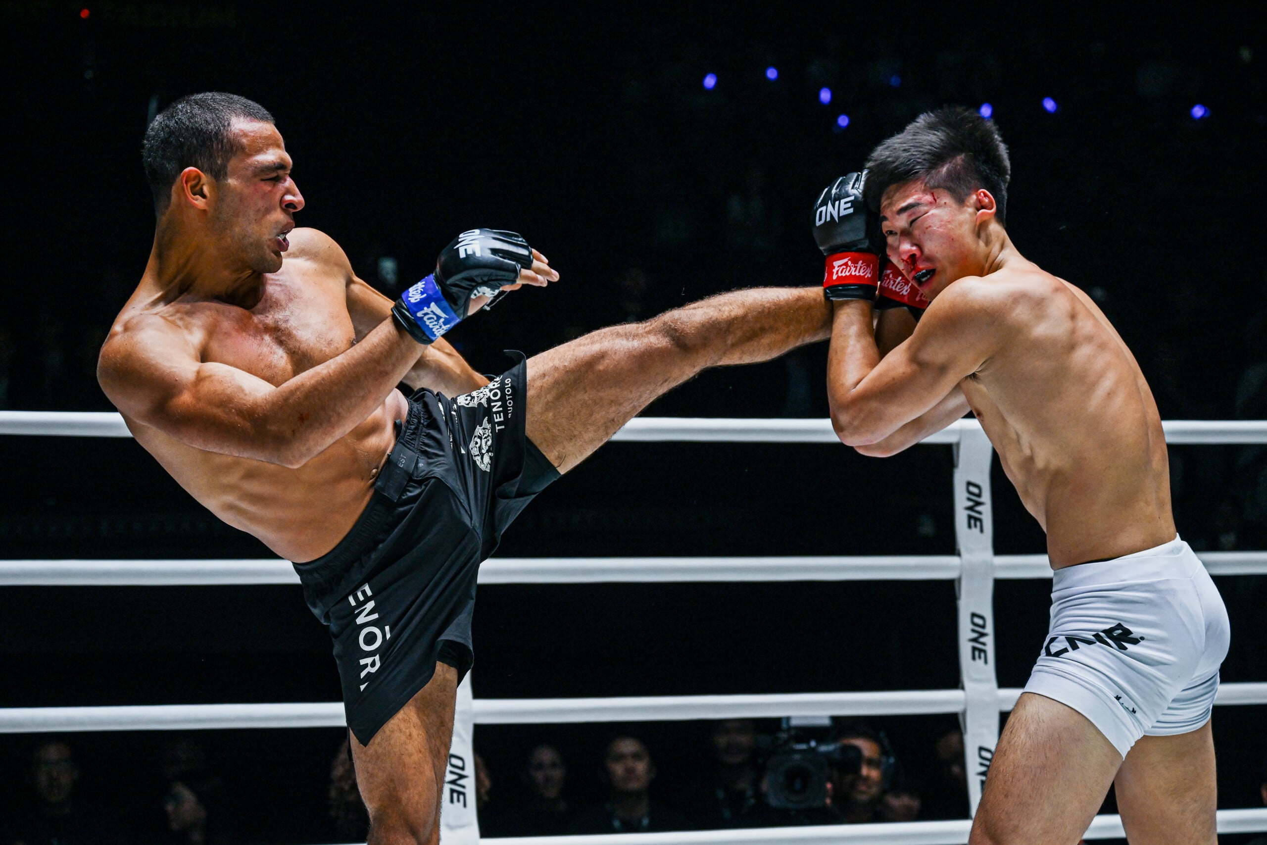 <p>put up a fight</p>