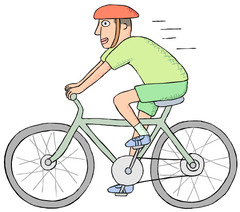 <p>（qí） to ride</p>