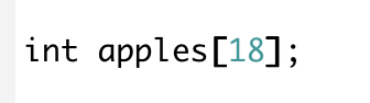 <p>what is the last legal index/subscript that can be used with the following array</p>