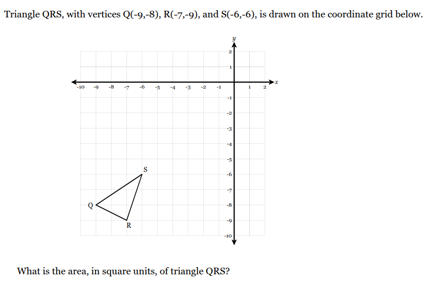 <p>A = ___ units<sup>2</sup></p>