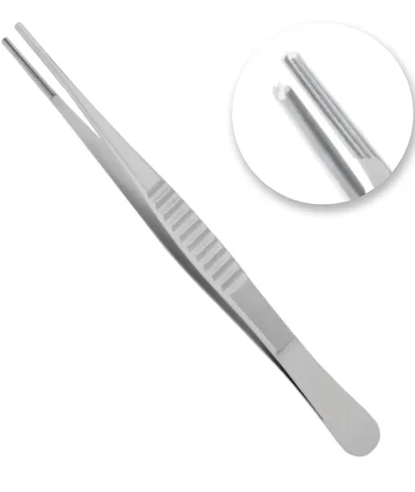 <p><mark>specialized, atraumatic surgical instruments designed to hold delicate tissues, particularly blood vessels, without causing damage</mark></p>