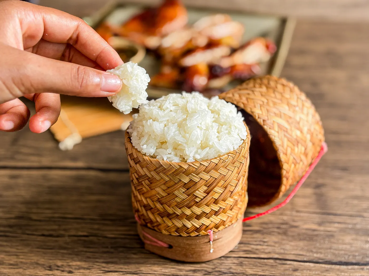 <p><span><span>Steamed sticky rice</span></span></p>
