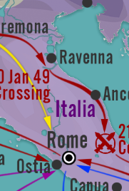 <p>After returning to Rome, wehre did he go?</p>