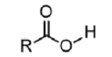 <p>carboxylic acid - prefix &amp; suffix</p>