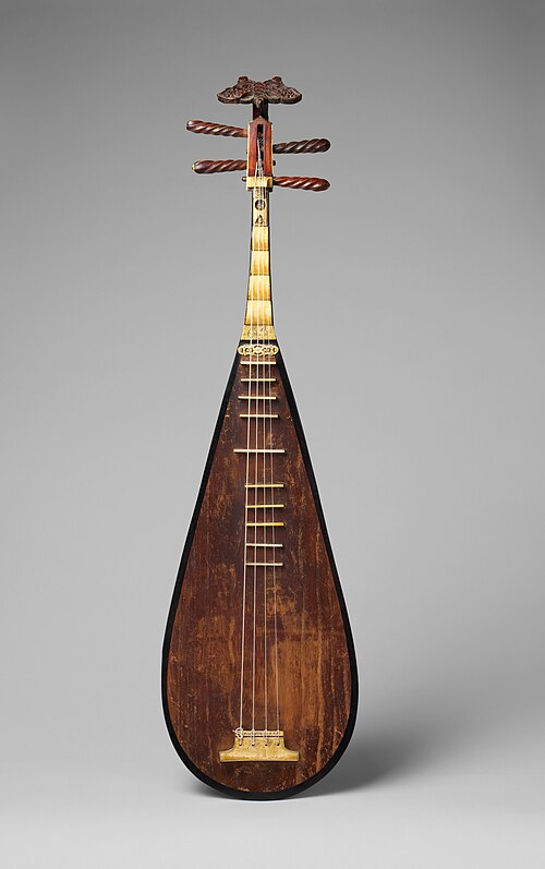 <p>Plucked lute</p>