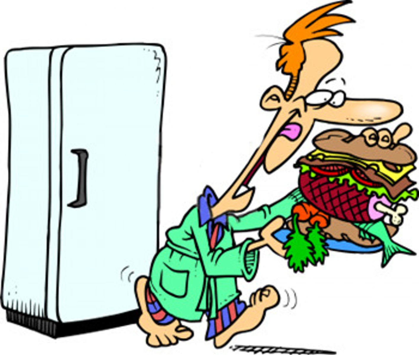 <p>Todavía no he comido</p>