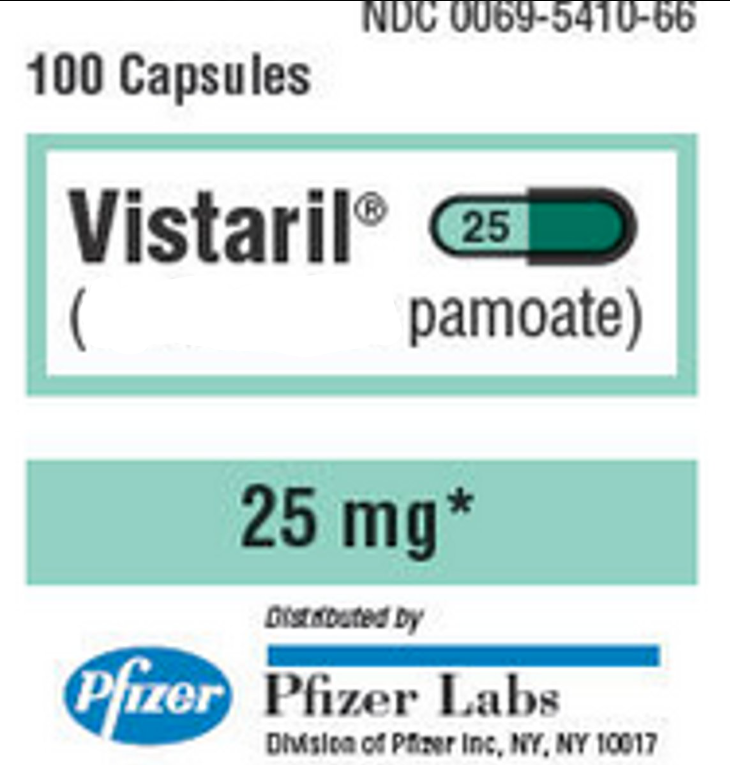 <p>Brand: Atarax, Vistaril</p><p>Class: H1RA, Anti-Histamine</p><p>Indication: Allergies</p><p>Schedule: NCLM</p>