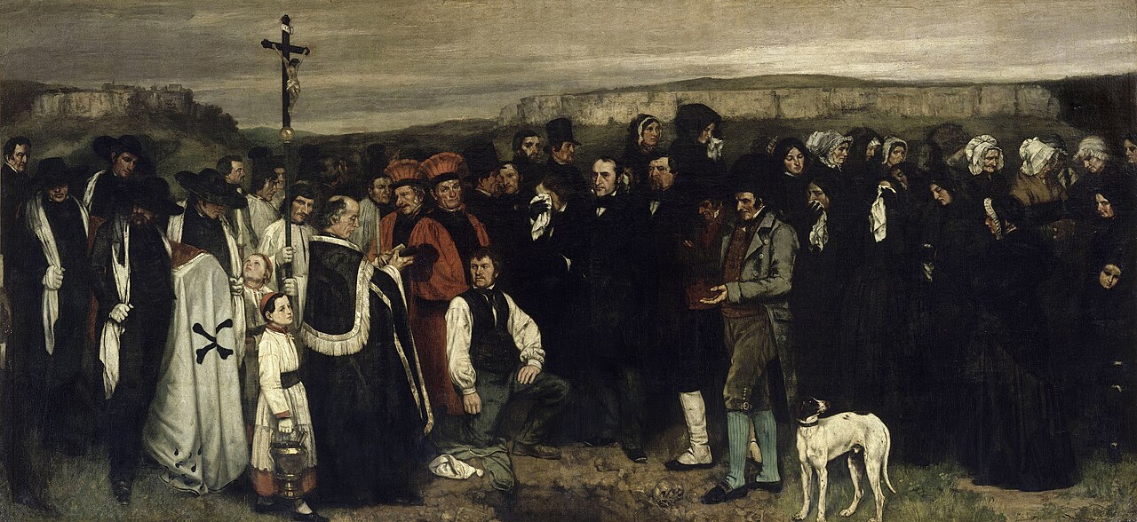 <p><em>A Burial at Ornans</em> (1849–50)</p>