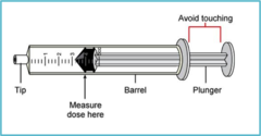 <p>Tip or Plunger</p>