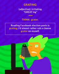 <p>irritating</p>