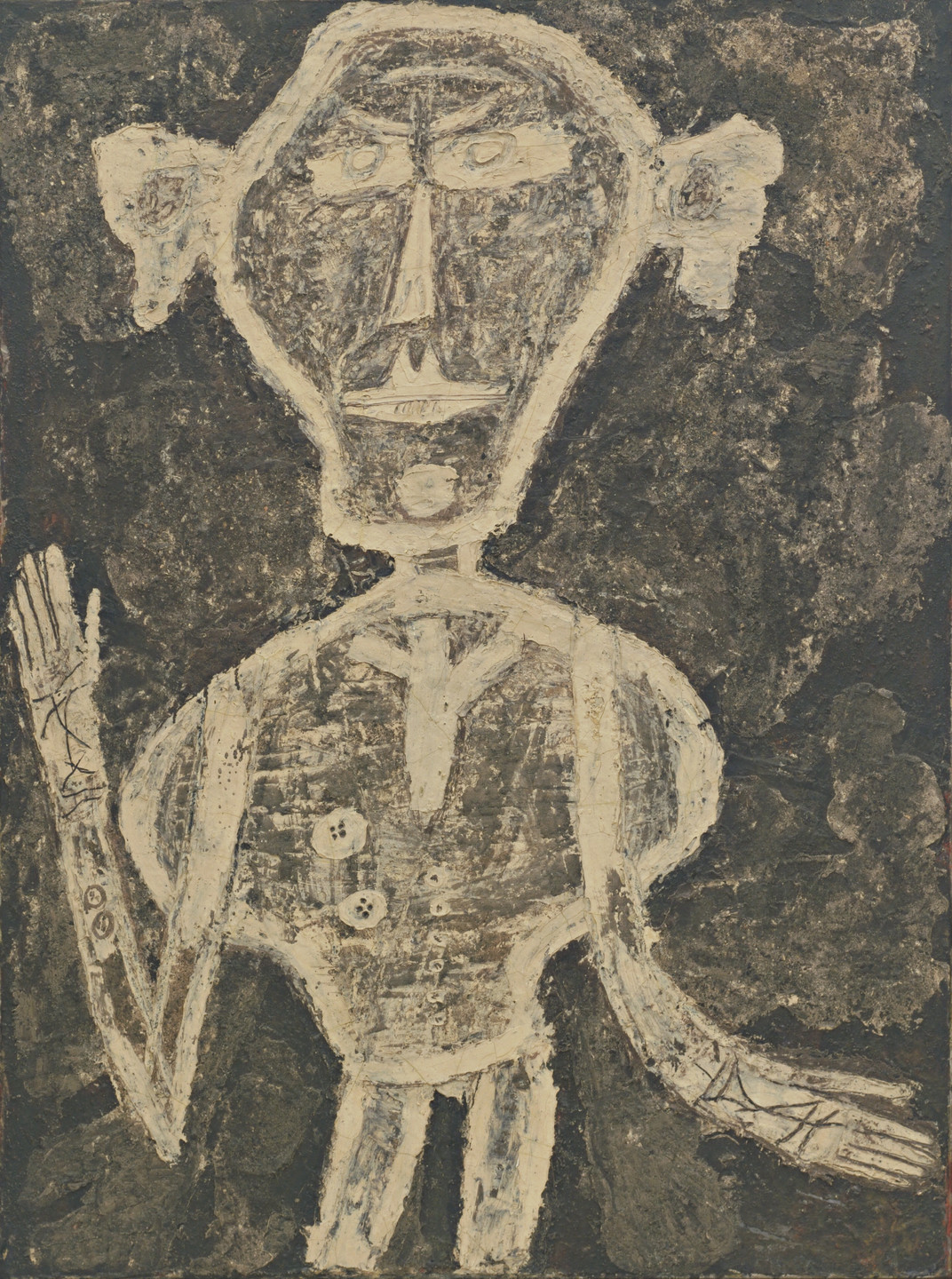 <p>Portrait d’Henri Michaux (Dubuffet, 1947)</p>