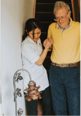 <p>- naturalistic environment </p><p>- clients: individuals who are medically stable but have difficulty leaving home due to illness, injury, or disability; receiving skilled services in their home environment </p><p>- OT focus: ADLs and iADLs in the home, home safety and fall prevention, functional mobility and transfers, adaptive equipment recommendations, caregiver education </p><p>- primary goal: promote safe, independent participation in daily occupations while allowing the client to remain in their home</p>