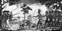 <p>From 1675 to 1676, the American Indian chief Metacom (King Philip), waged a vicious war against the English settlers in southern New England. (p. 31)</p>