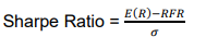 <p>Expected Return </p><p>Risk Free Rate (this will be given)</p><p>Standard Deviation </p><p>This needs to be put as a percentage. </p>