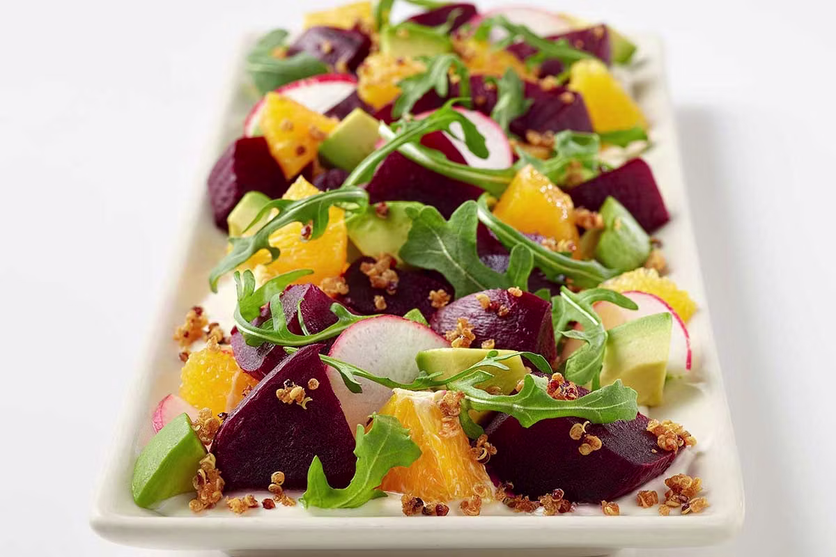 <p>Beet and Avocado Salad</p>