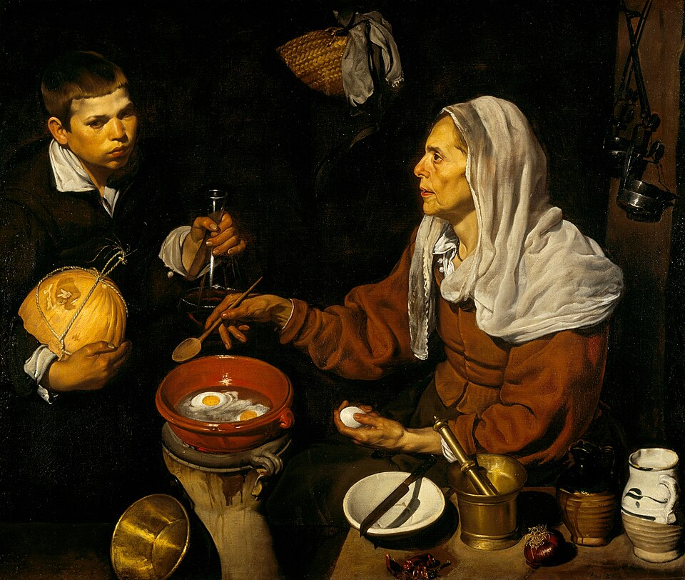 <p>La vieja friendo huevos - Velazquez</p>