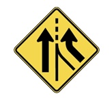 <p><span>Indicates that <mark data-color="red" style="background-color: red; color: inherit;">entering traffic is getting its own dedicated lane, so no merging is necessary</mark>. <em>(<mark data-color="green" style="background-color: green; color: inherit;">Note: Has a version showing the added lane entering from the left side</mark>).</em></span></p>