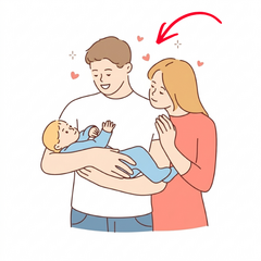 <p>bố mẹ</p>
