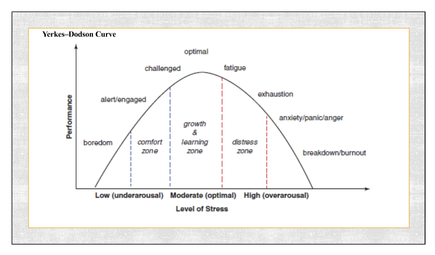 <p>Yerkes-Dodson curve</p>