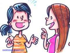 <p>to speak to each other</p>