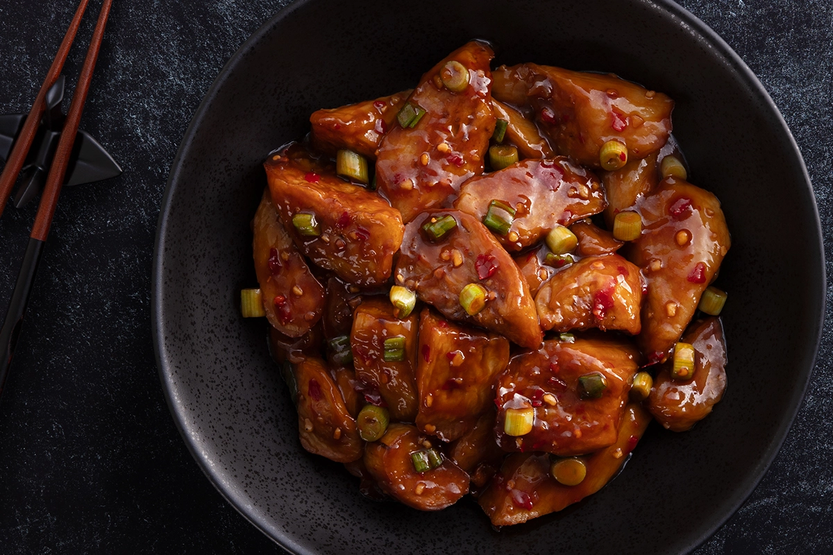 <p>Stir Fried Eggplant</p>