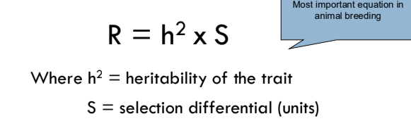 <p>It is a measure of genetic progress of change. </p><p>The selection differential measures the strength of selection. </p>