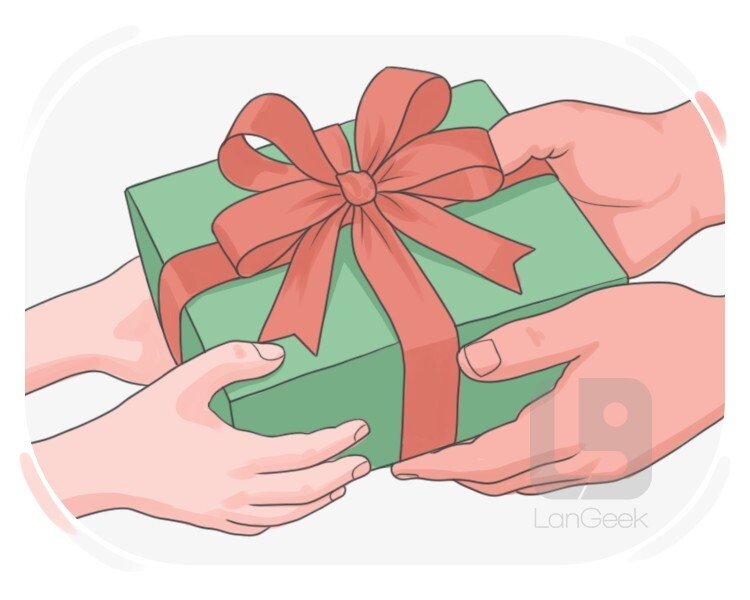 <p><strong>hediye etmek</strong></p><p><strong>*****************************************************************************************</strong></p><p>Ich schenke Hamster.</p><p>Hamster hediye ediyorum.</p>