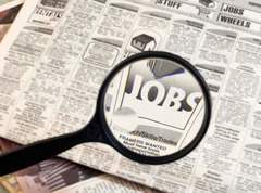 <p>Workers who spend time looking for employment.</p><p>EX: Tina looks in the newspaper for potential job openings, so she can support her kids. She circles waitress, cashier register, and office clerk. She creates a list of people to contact and considers sending emails to them.</p>
