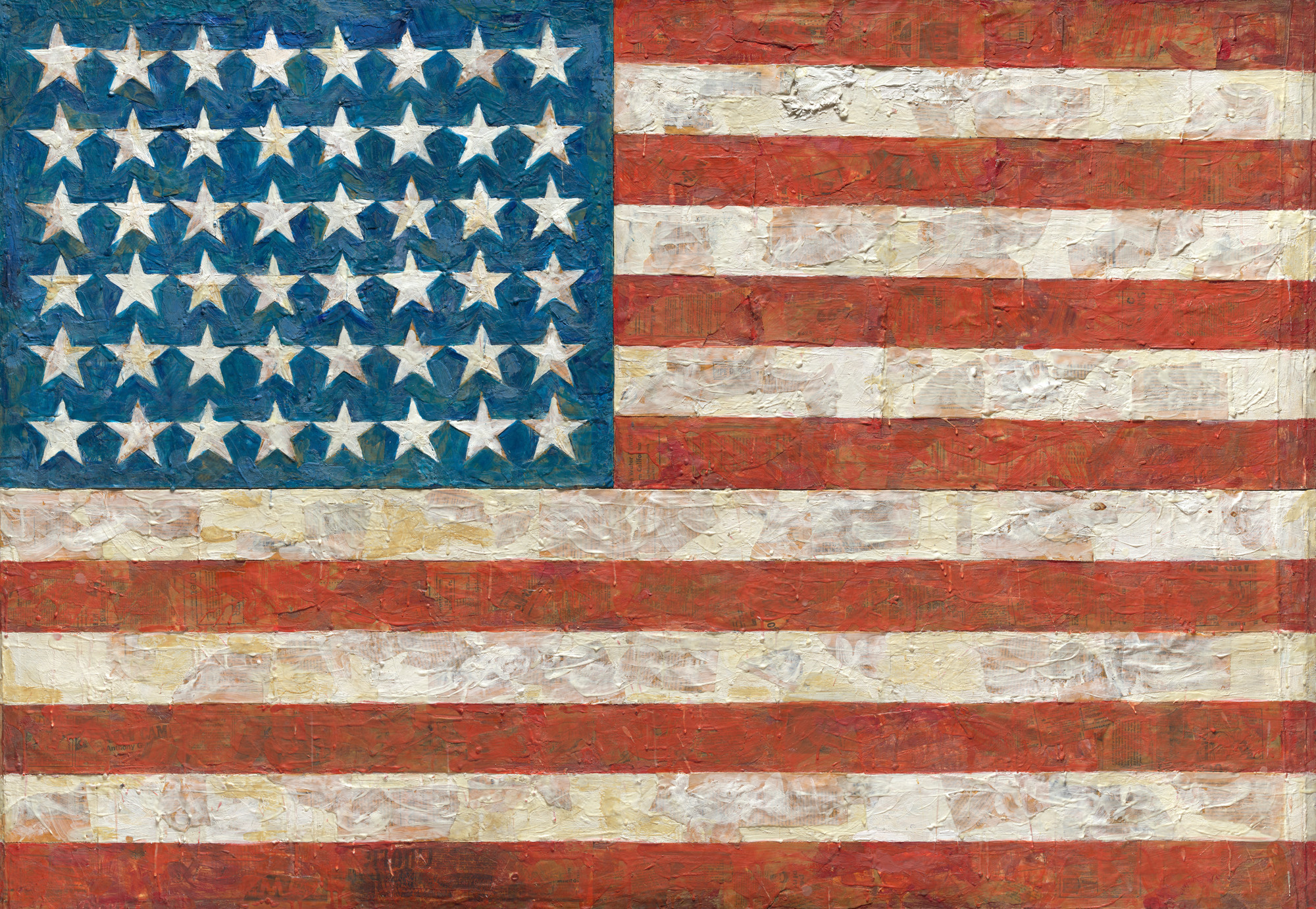 <p><span style="background-color: transparent;"><strong>Jasper Johns, <em>Flag</em></strong></span></p>