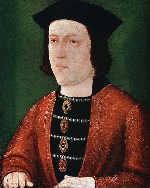 <p>1461 - Edward IV avenged his father's death by winning a brutal victory and establishing himself securely as King.</p>