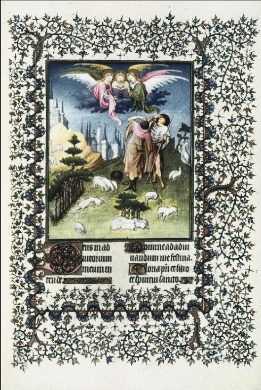 <p>Limbourg Brothers, Belles Heures de Jean de Berry, c. 1410-1413</p>