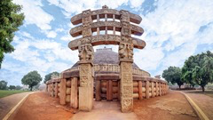 <p>A student asks whether a Buddhist stupa is simply a decorative monument. Which teacher response is BEST?</p>