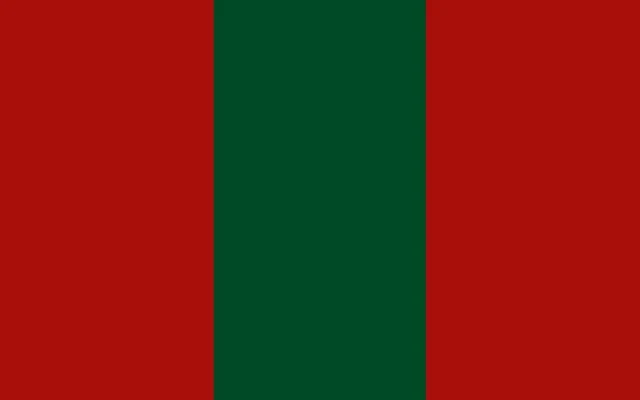 <p>Cardinal Red &amp; Hunter Green</p>