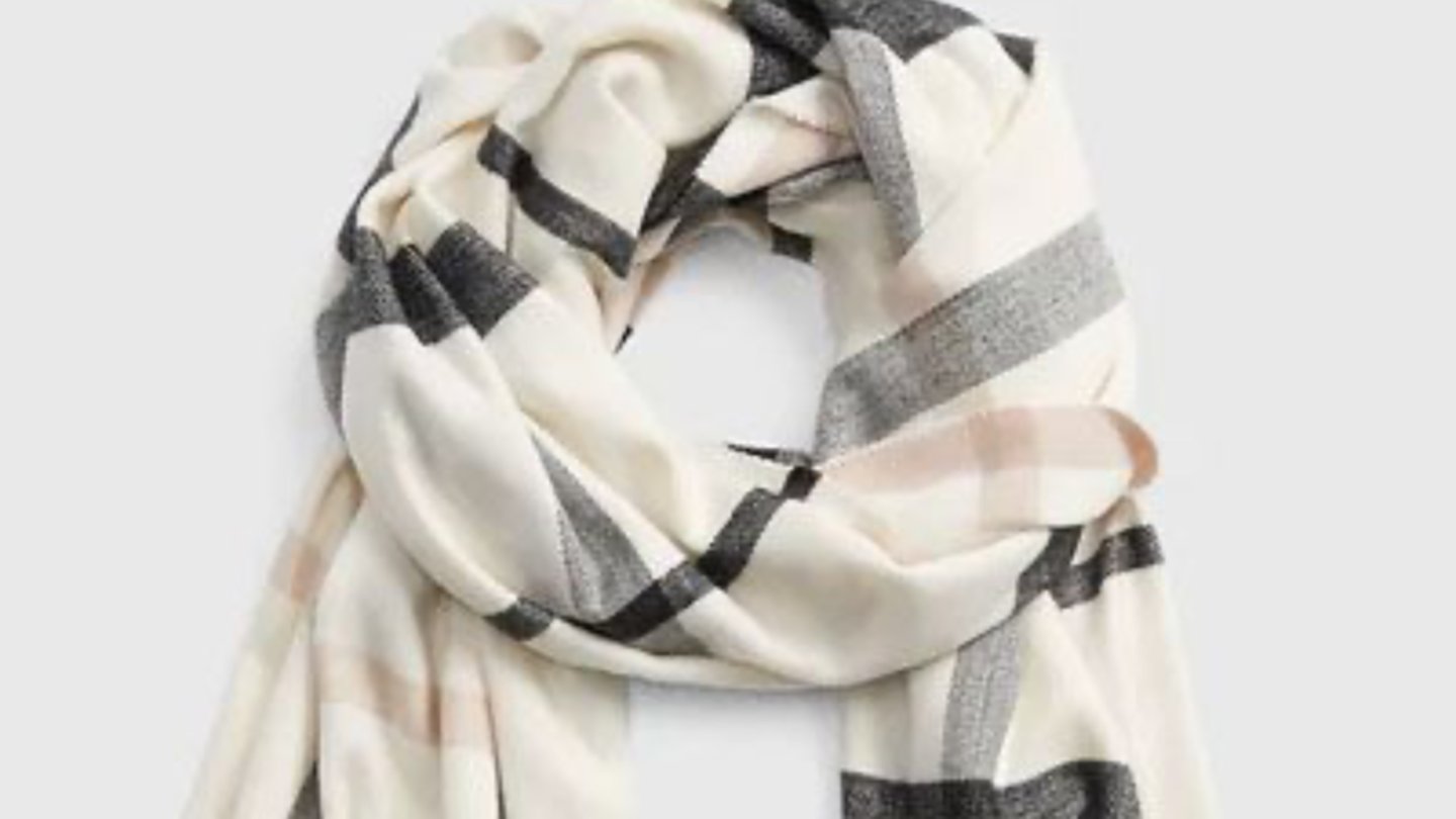 <p>a piece of clothing worn around the head or neck or shoulders for warmth or decoration</p>