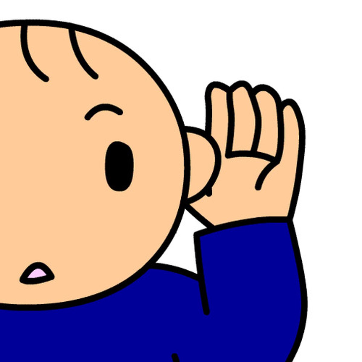 <p>to be audible</p>