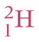 <p>An isotope of hydrogen which contains one proton and one neutron in its nucleus</p>