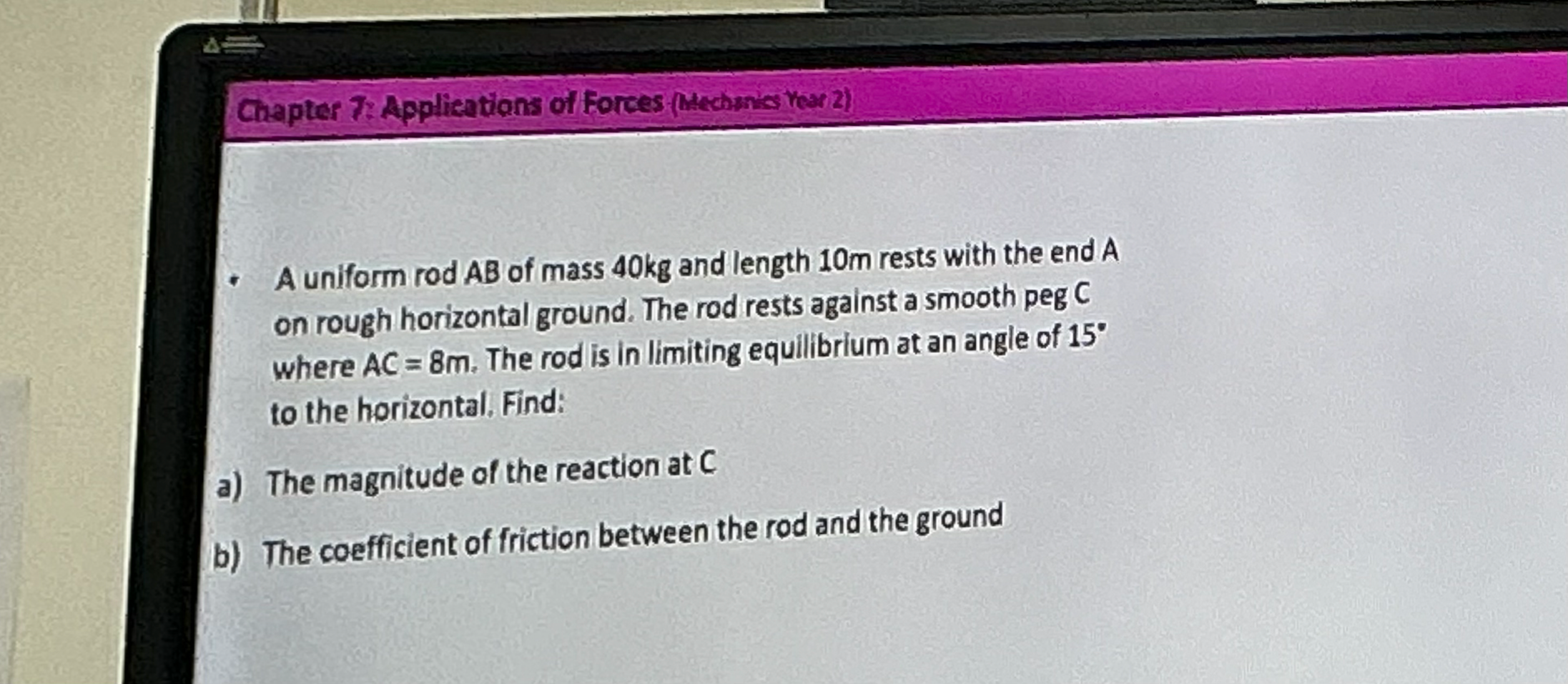 <p>show me the next steps to completing part a of this question</p>