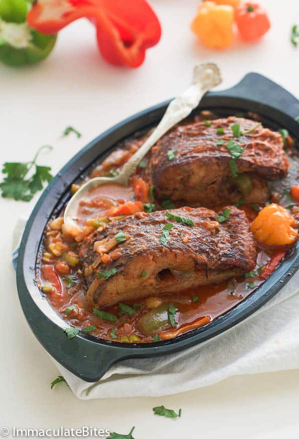 <p>Stew fish</p>
