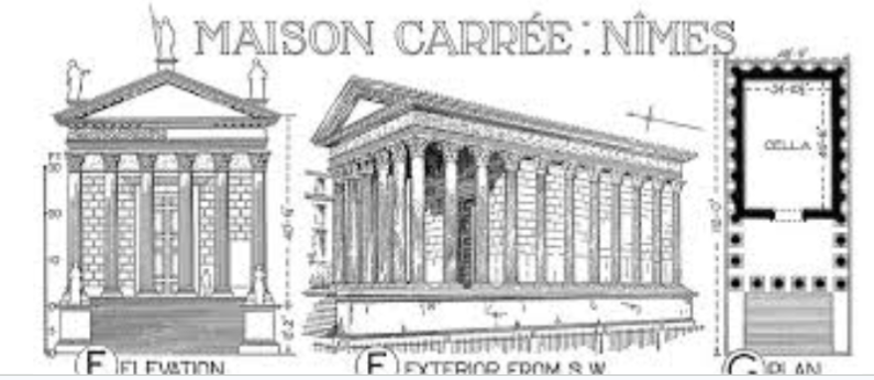 <p><span>Maison Carree w Nimes jako przykład augusteum</span></p><p></p><p><span>I w n.e.</span></p><p><span>pseudoperipteros, porzádek koryncki</span></p><p><span>dedykowana gajuszowi i lucjuszowi, synom marka agryppy i wnukom oktawiana augusta</span></p><p><br></p>