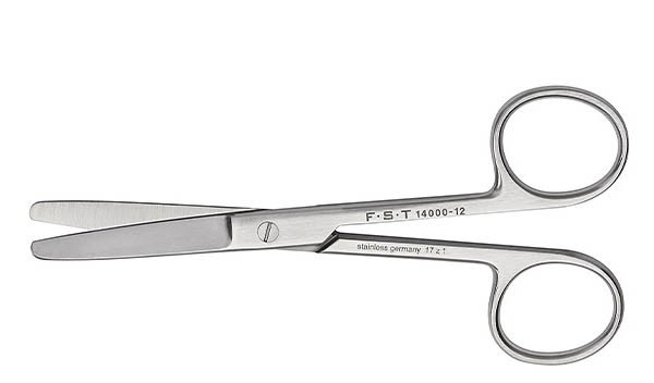 <p>Used to cut suture</p>