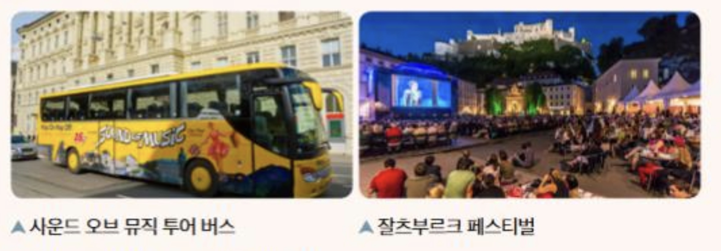 <p>사운드 오브 뮤직 / 모차르트 / 페스티벌</p>