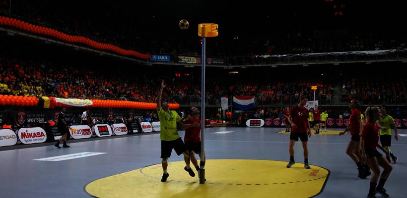 <p><span style="background-color: transparent;">het korfbal</span></p>