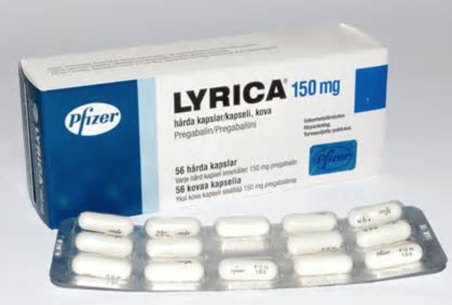 <p>Generic Name: Pregabalin</p><p>Therapeutic Class: Anticonvulsants</p><p>Indication: Nerve pain; muscle pain; fibromyalgia; seizures</p>