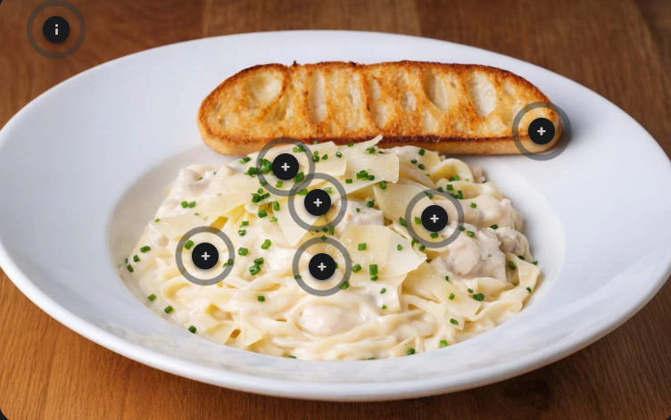 <p>chicken alfredo </p>